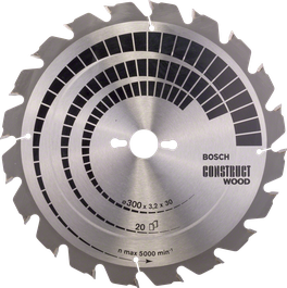 Lama per sega circolare Construct Wood