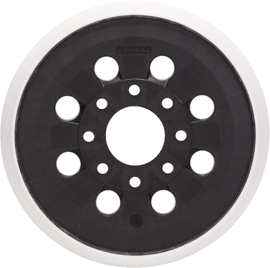Platorello abrasivo Bosch medio da 125 mm con 8 fori.