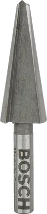 Punta conica per lamiera Bosch cilindrica, lunghezza 58 mm.