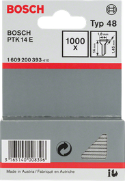 Confezione da 1.000 chiodi Bosch tipo 48.
