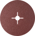 Disco abrasivo in fibra Bosch R444 per metallo, grana 36.