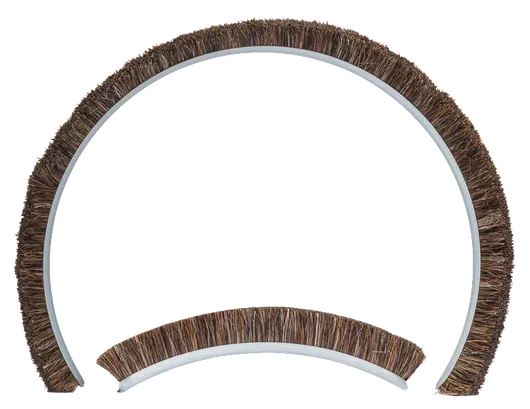 Set di spazzole di ricambio Bosch PRO con setole curve.