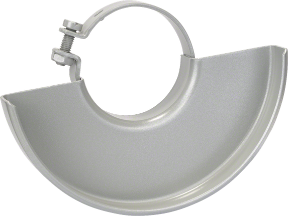 Cuffia di protezione Bosch da 180 mm per smerigliatrici angolari.