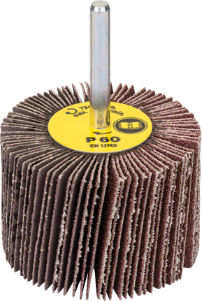 Mola abrasiva Bosch grana 60 con gambo dritto da 6 mm.