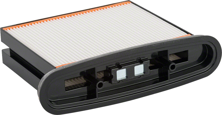 Filtro a soffietto in poliestere Bosch da 4300 cm² per l'aspirazione della polvere.
