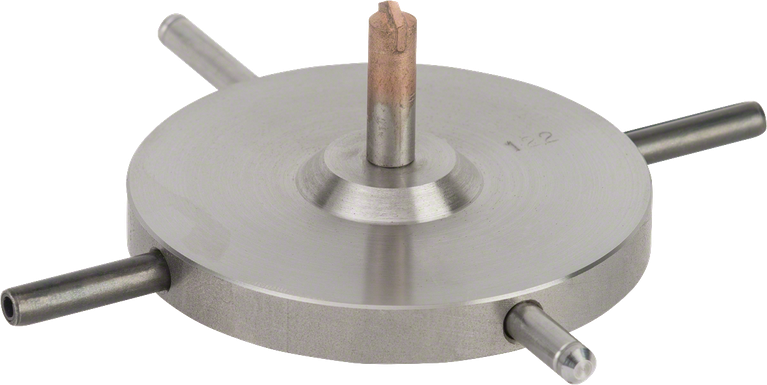 Croce di foratura Bosch per frese a corona a secco, diametro 122 mm.