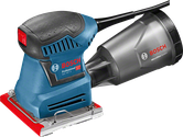 Levigatrice orbitale Bosch GSS 140-1 A con microfiltro.