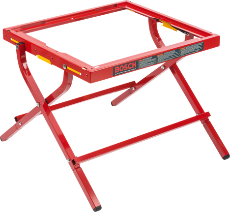 Telaio ausiliario pieghevole Bosch per GTS 10, lunghezza 735 mm.