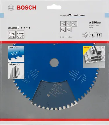 Lama per sega circolare Bosch Expert per alluminio, 190 mm.