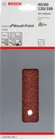 Confezione di fogli abrasivi Bosch C430, 93x230 mm, grane assortite.