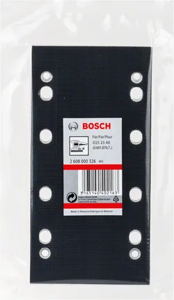 Piastra abrasiva Bosch GSS 23 AE.