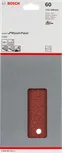 Confezione da 10 fogli abrasivi Bosch C430, 115x280 mm, grana 60.
