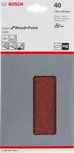 Confezione di fogli abrasivi Bosch C430, 115x230 mm, grana 40.