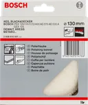 Tampone in lana d'agnello Bosch da 130 mm per lucidatura.