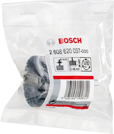 Attacco Bosch per manicotti abrasivi, diametro 45 mm.