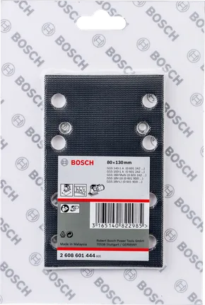 Platorello abrasivo Bosch 80×130 mm.