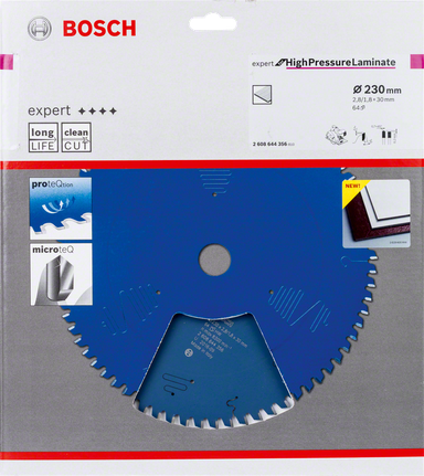 Lama per sega Bosch Expert HighPressureLaminate da 230 mm.