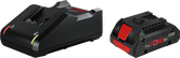 Set di avviamento Bosch GAL 18V-40 con batteria GBA 18V 4.0Ah ProCORE.