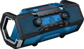 Autoradio Bosch GPB 18V-2 C con display FM digitale.