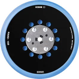Platorello abrasivo multiforo Bosch EXPERT 150 mm duro.