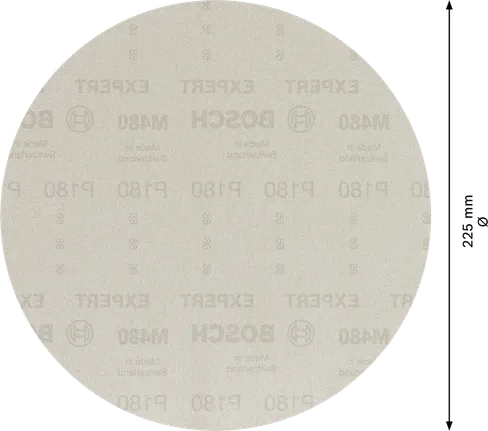 Disco abrasivo a rete Bosch EXPERT M480 225mm G180.