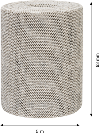 Rotolo di rete abrasiva Bosch EXPERT M480 93 mm x 5 m G80.