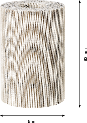Rotolo di rete abrasiva Bosch EXPERT M480 93 mm G 220.