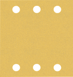 Foglio di carta abrasiva Bosch EXPERT C470 per levigatrici orbitali.