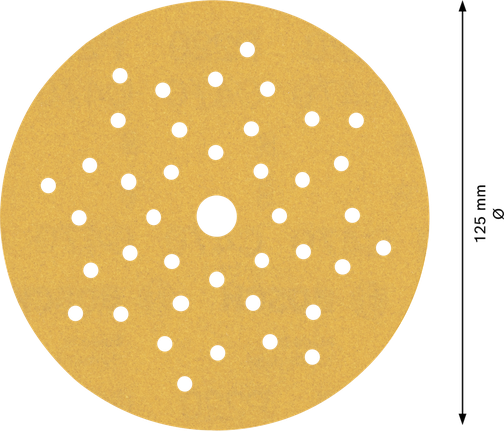 Disco abrasivo multiforo Bosch EXPERT C470, 125 mm, grana 220.