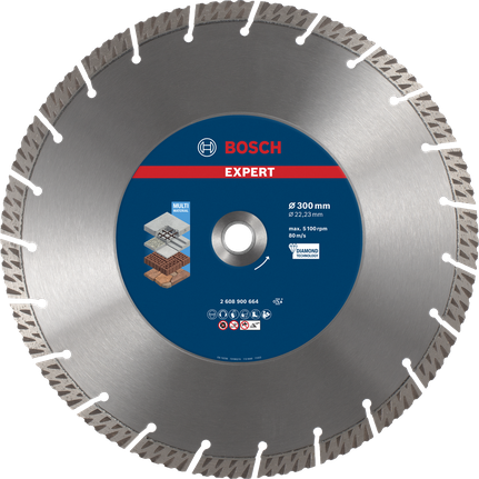 Disco da taglio diamantato multimateriale Bosch EXPERT.