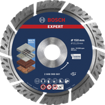 Disco da taglio diamantato Bosch EXPERT Multi Material, 150 mm.