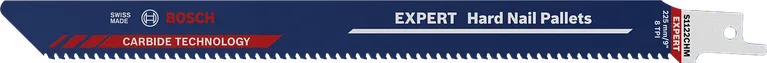 Lama per sega alternativa in metallo duro Bosch EXPERT per pallet per chiodi duri.