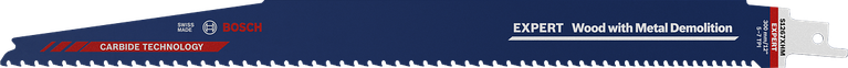 Lama per sega Bosch EXPERT Wood con demolizione di metalli.