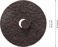 Disco Bosch EXPERT N477 SCM, 115 mm, grana grossa, per smerigliatrici angolari.