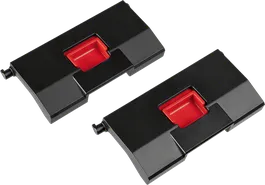 Set di ganci di aggancio L-Case Bosch per il sistema di valigette da trasporto.