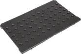 Inserto per coperchio Bosch XL-BOXX in schiuma per valigetta da trasporto.