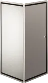 Bersaglio laser Bosch grigio, design pieghevole.