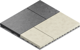 Piastrelle di ceramica dura