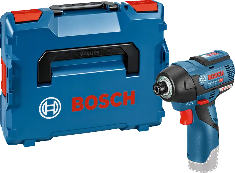 Avvitatore a impulsi a batteria Bosch GDR 12V-110 con custodia.