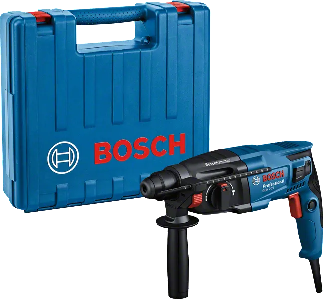 Trapano martello perforatore Bosch GBH 2-21 con valigetta.