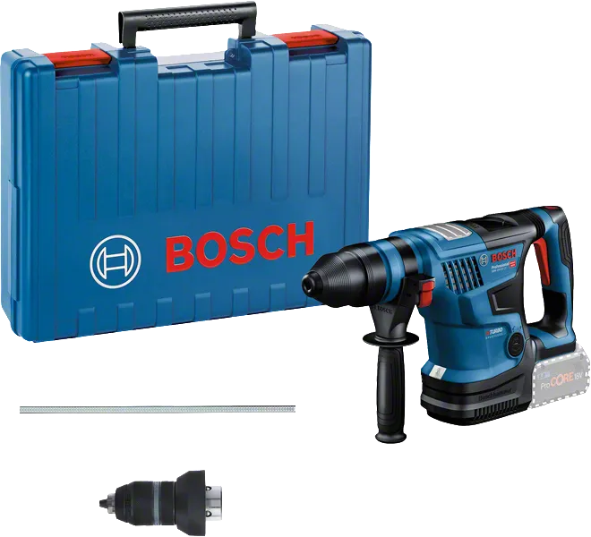 Martello perforatore a batteria Bosch GBH 18V-34 CF con valigetta.