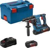 Set trapano-perforatore Bosch GBH 36 V-LI Plus con batterie.