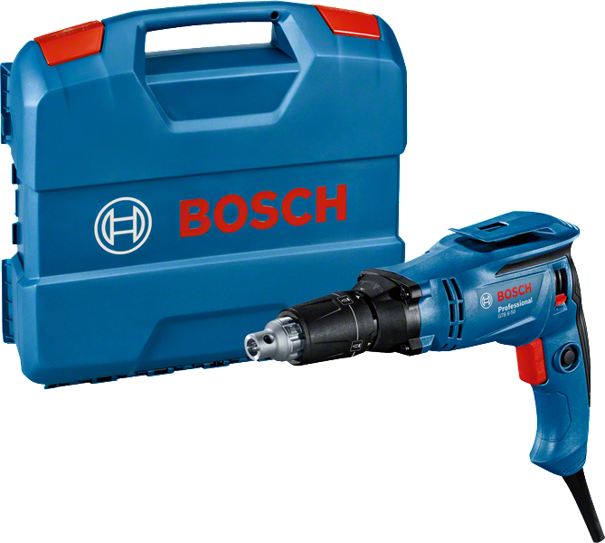 Cacciavite per cartongesso Bosch GTB 6-50 con custodia.