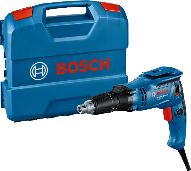 Cacciavite per cartongesso Bosch GTB 6-50 con custodia.
