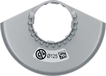 Protezione Bosch senza coperchio, diametro 125 mm.