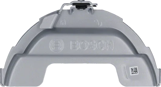 Cuffia di protezione per smerigliatrici angolari Bosch per un taglio sicuro.