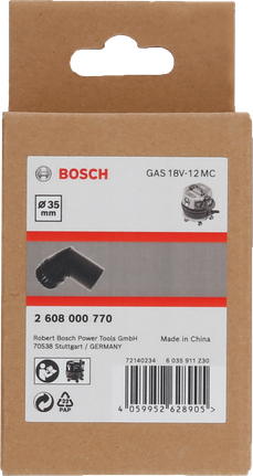 Spazzola per aspirapolvere Bosch da 35 mm per modelli GAS 18V-12 MC.