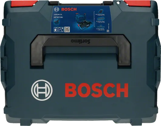 Valigetta per kit di pulizia Bosch per aspirapolvere GAS 18V-12 MC.