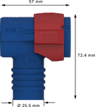 Bosch EXPERT SDS Clean plus Attacco per trapano a percussione.