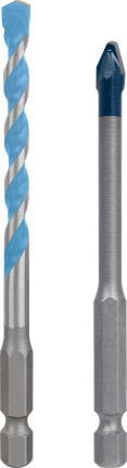Set di punte da trapano Bosch EXPERT HEX-9 in ceramica dura e multiuso per costruzioni.